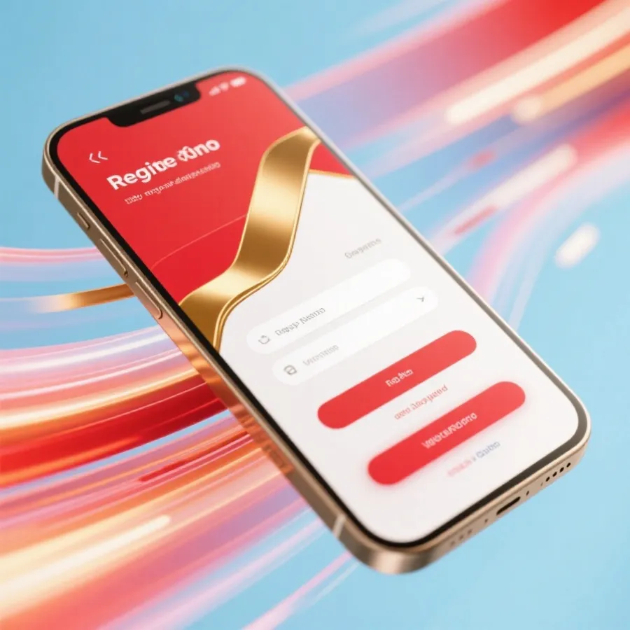 极速飞艇开户注册界面示意图
